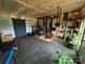 Gym featuring black and wood equipment, sliding door and string lights at 5373 Nc Hwy 16 N Hwy, Taylorsville, NC 28681