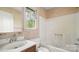 Bathroom with window and vanity at 600 Community Ln, Lancaster, SC 29720