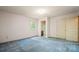 Bedroom with view of bathroom at 600 Community Ln, Lancaster, SC 29720