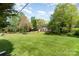 Beautiful home with a spacious front yard, mature trees, and well-maintained landscaping at 608 Grace St, Shelby, NC 28150
