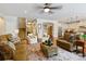 Expansive living room featuring hardwood floors, neutral paint, and an open-concept design at 8618 Whitehawk Hill Rd, Waxhaw, NC 28173