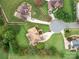 An aerial view showcases real estate with sprawling lawns and a well-maintained neighborhood at 9427 Bethesda Ct, Matthews, NC 28104