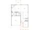Main floor plan including kitchen, Gathering, and den at Lot#144 Lancashire Ct, Denver, NC 28037