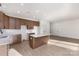 New kitchen featuring granite countertops, subway tile backsplash, and modern wood cabinets at 120 Southern Oaks Ln, Salisbury, NC 28147