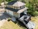 Beautiful view of home's large deck, perfect for entertaining with lake views at 1395 Roundstone Rd, Sherrills Ford, NC 28673