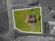 Aerial shot of the property highlighting the home's location and expansive lot at 1663 Smyre Farm Rd # 5, Newton, NC 28658