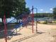 Community playground featuring play structures near the lake at 171 Grand View Dr, New London, NC 28127