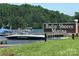 Sign for Badin Shores Marina, a popular destination for water sports at 171 Grand View Dr, New London, NC 28127