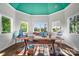 Bright home studio with natural light and hardwood floors at 20428 Island Forest Dr, Cornelius, NC 28031