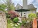 Backyard featuring stone pathway, garden, patio and backyard at 2516 Middlebridge Ln, Charlotte, NC 28270
