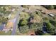 Aerial view of land parcel with surrounding greenery showcasing location and size at 70 Liberty Church Rd, Taylorsville, NC 28681