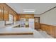 A traditional kitchen features wood cabinets, white countertops, and standard appliances at 70 Liberty Church Rd, Taylorsville, NC 28681
