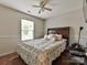 Bedroom with a window view and a comfortable bed at 7024 Sunman Rd, Charlotte, NC 28216
