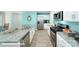 Modern kitchen featuring stainless appliances, granite countertops, and a granite kitchen island at 818 N Naughton St, Chester, SC 29706