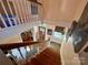 Inviting foyer featuring hardwood floors and staircase leading to the upper level at 1000 Margaret Brown St, Charlotte, NC 28202