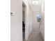 Well-lit hallway with a view of the outside at 101 Glencroft Dr, Wingate, NC 28174