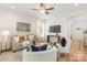Bright living room showcasing stylish decor, comfortable seating, and a welcoming atmosphere at 1032 Dooley Dr, Charlotte, NC 28227