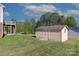 A shed or outbuilding in the backyard at 106 Zurich Ln, Statesville, NC 28625