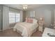 Comfortable bedroom featuring a queen-sized bed with plush pillows and a soft throw blanket at 10643 Rippling Stream Nw Dr, Concord, NC 28027