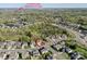 Aerial view of the home's neighborhood in the Cox Mill School district, showcasing the residential area at 10643 Rippling Stream Nw Dr, Concord, NC 28027