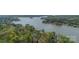 Scenic aerial panorama of a lush landscape with water views, creating a serene and inviting atmosphere at 139 Little Indian Loop, Mooresville, NC 28117