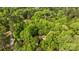 Expansive aerial view showcases the home surrounded by lush greenery and mature trees at 1676 Partridge Cir, Lancaster, SC 29720