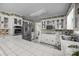 Well-equipped kitchen with stainless steel appliances, white cabinetry, and ample counter space for meal preparation at 1676 Partridge Cir, Lancaster, SC 29720