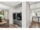 The laundry room features updated appliances, with easy access to other rooms in the house at 181 Riverview Ter, Clover, SC 29710
