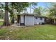 Backyard with home exterior at 2815 Grimes St, Charlotte, NC 28206