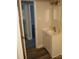 This bathroom offers a modern vanity and doorway view to another room at 2822 Royston Rd, Charlotte, NC 28208