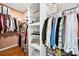 Walk-in closet featuring shelving and clothing racks for optimal storage at 2895 Sweeping Pine Ln, Denver, NC 28037