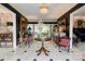 Elegant foyer with marble floors, chandelier, and stylish decor at 316 Country Club Acres None, Shelby, NC 28150