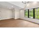 Spacious bedroom with wood floors, bright lighting and a beautiful view from the window at 3268 Sherman Dr, Lancaster, SC 29720