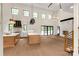 Bright open space with a modern kitchen, two islands, high ceilings, and ample natural light at 3268 Sherman Dr, Lancaster, SC 29720
