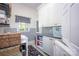 Well-organized laundry room with white cabinets, modern patterns, and efficient storage solutions at 3622 Roxburgh Ln, Gastonia, NC 28056