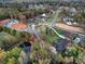 Aerial shot featuring new construction home sites nestled among mature hardwoods and verdant landscaping at 4071 Poplar Ridge Dr, Fort Mill, SC 29715
