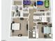 Second floor floorplan featuring bedrooms and a laundry room at 4538 Opus Ln, Charlotte, NC 28214