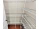 Walk in pantry with metal shelving at 9551 Glenburn Ln, Charlotte, NC 28278