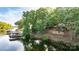 Expansive aerial view of the home with beautiful lake frontage at 119 Harbor Ln, Mount Gilead, NC 27306