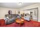 Inviting living room with cozy seating and an open view to the kitchen at 140 Misty Ln, Rockwell, NC 28138
