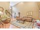 Open-concept living room boasting hardwood floors, neutral wall colors, and ample natural light at 1427 Doe Ridge Ln, Fort Mill, SC 29715