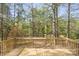 Backyard deck featuring a forest view at 170 Dusty Loop Dr, Mount Gilead, NC 27306