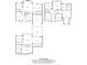 Detailed floor plan showcasing room layouts, dimensions, and total square footage on multiple floors at 1809 Robbins Meadows Dr, Waxhaw, NC 28173