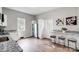 Modern kitchen featuring granite countertops, stainless steel appliances, and stylish bar seating at 1901 Parkdale Ave, Gastonia, NC 28052