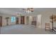 Spacious bonus room with neutral carpet, ample storage and natural light at 1910 York Hwy, York, SC 29745