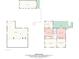 Detailed floor plan illustrating layout of rooms including kitchen, bedroom, living room, and backyard and crawlspace at 292 Mocksville Hwy, Statesville, NC 28625