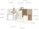 Selection of interior finishes and fixtures with kitchen and bath countertops and cabinetries at 7105 Short Stirrup Ln, Mint Hill, NC 28227