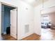 Hallway view leading to a living room at 713 8Th Street Nw Dr, Hickory, NC 28601