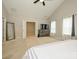 Expansive main bedroom featuring vaulted ceilings, neutral carpet, and a bedroom set at 10024 Fox Trotter Ln, Midland, NC 28107