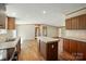 Spacious kitchen and open floor plan, with wood cabinets and countertops, inviting atmosphere at 110 Matthew Dr, Kings Mountain, NC 28086